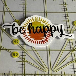 •Brand New• Flower Power Aesthetic Waterproof Sticker